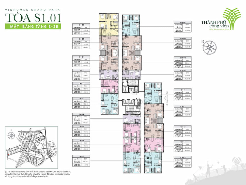 hinh anh toa S1.01 The Rainbow Vinhomes Thủ Đức thong tin cap nhat moi nhat so 2